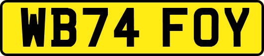 WB74FOY