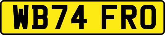 WB74FRO
