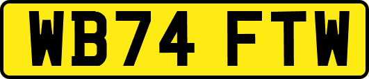 WB74FTW