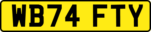 WB74FTY