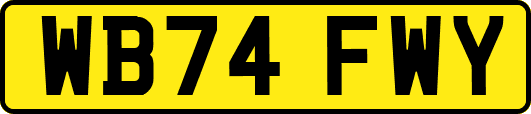 WB74FWY
