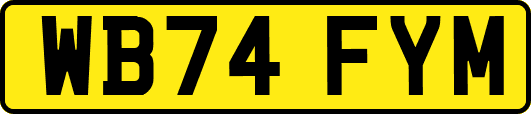 WB74FYM