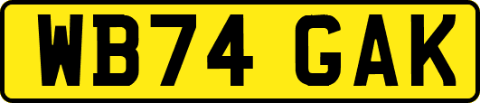 WB74GAK