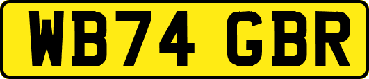 WB74GBR