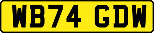 WB74GDW