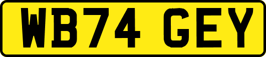 WB74GEY