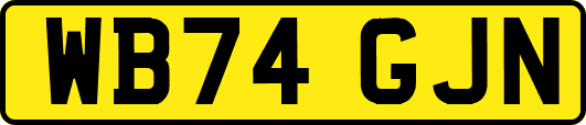 WB74GJN