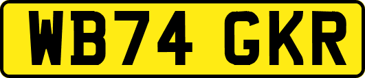 WB74GKR