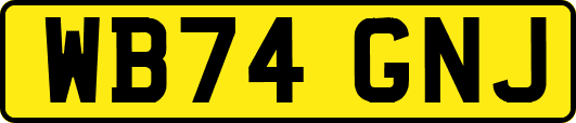 WB74GNJ