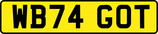 WB74GOT