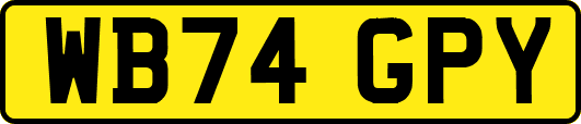 WB74GPY