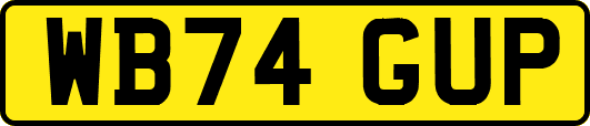 WB74GUP