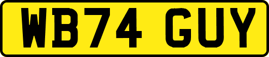 WB74GUY