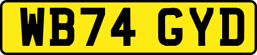 WB74GYD