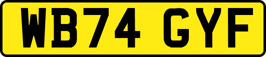 WB74GYF