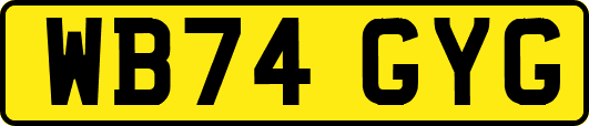 WB74GYG