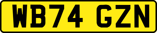 WB74GZN