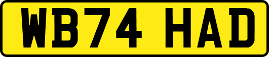 WB74HAD