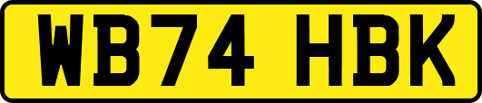 WB74HBK
