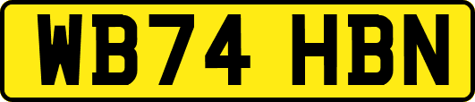 WB74HBN
