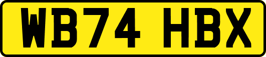 WB74HBX