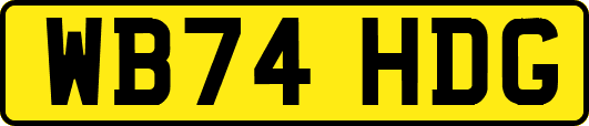 WB74HDG