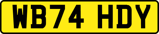 WB74HDY