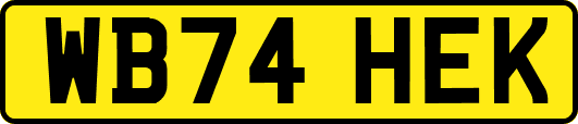 WB74HEK