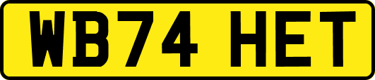 WB74HET