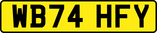 WB74HFY