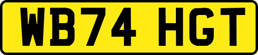 WB74HGT