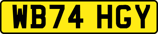 WB74HGY