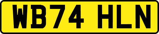 WB74HLN