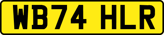 WB74HLR