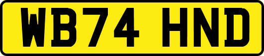 WB74HND