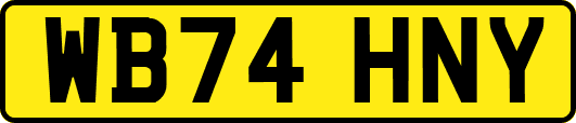 WB74HNY