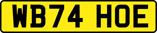 WB74HOE