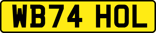 WB74HOL