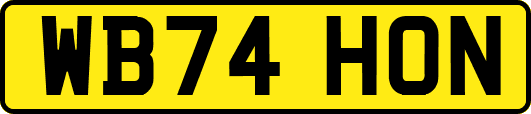 WB74HON