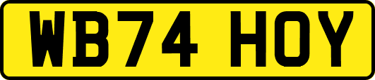 WB74HOY
