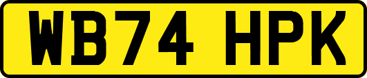 WB74HPK