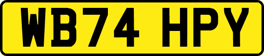 WB74HPY
