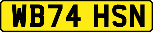 WB74HSN