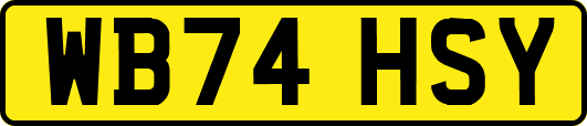 WB74HSY
