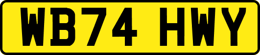 WB74HWY