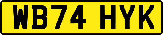 WB74HYK