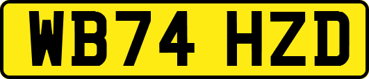 WB74HZD