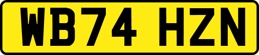 WB74HZN