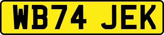 WB74JEK