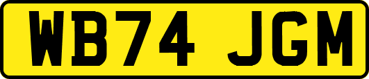 WB74JGM